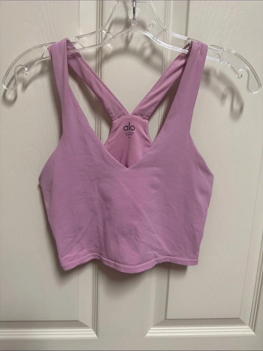Alo yoga airbrush real bra tank, M